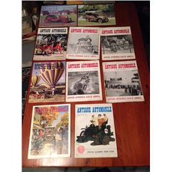 Antique Automobile Magazines (10) (1950's, 60's, 70's)