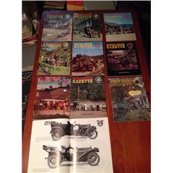 Horseless Carriage Gazette Magazines (10) (1960's, 70's)