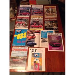 Track-Traffic Magazines (11) (1960's, 70's)