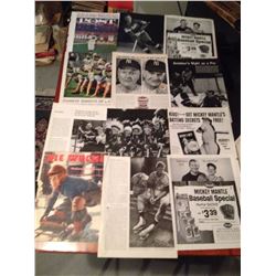 Sports Ads (27), Football, Baseball, Hockey