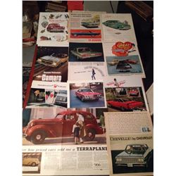Car Ads (60), Camaro, Chevelle, Chevy, Dodge, Ford