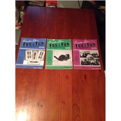 Fox & Fur Magazines (3), 1940's