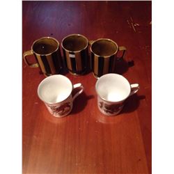 Mixed Lot Of Coffee Mugs (5)