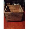 Image 1 : Wooden Crate, Saskatchewan Creamery, Saskatoon