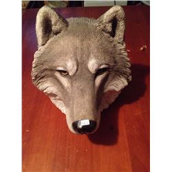 Wolf Head Statue