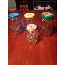 Kraft Teddy Bear Jars (4)