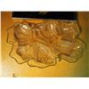 Image 3 : Decorative Bird Tray with Leaf Designed Glass Serving Tray