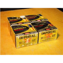 Lot of Imperial Magnum 12 Gauge Shotgun Shells (4 Boxes, 25 Shells Per Box)