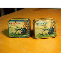 Orinoco Tobacco Tins (2)