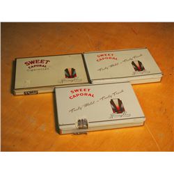 Sweet Caporal Cigarette Tins (3)