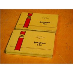 State Express 333 "Three Threes" Cigarette Tins (2)