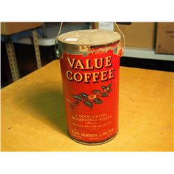 Value Coffee Tin (Blue Ribbon Ltd.)