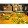 Image 3 : Various Depression Glass Bowls With A Plate (4)