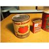 Image 2 : Lot Of Tins (Cinnamon, Gold Standard Tomatoes, Apple & Black Currant Mixed Fruit)