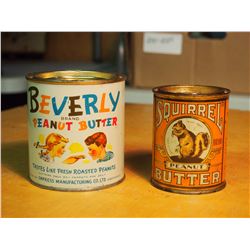 Peanut Butter Tins (Beverly, Squirrel)