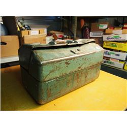 Vintage Grip-Loc Tackle and Tool Box With Contents