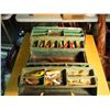 Image 4 : Vintage Grip-Loc Tackle and Tool Box With Contents