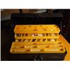 Image 3 : Black Tackle Box With Contents