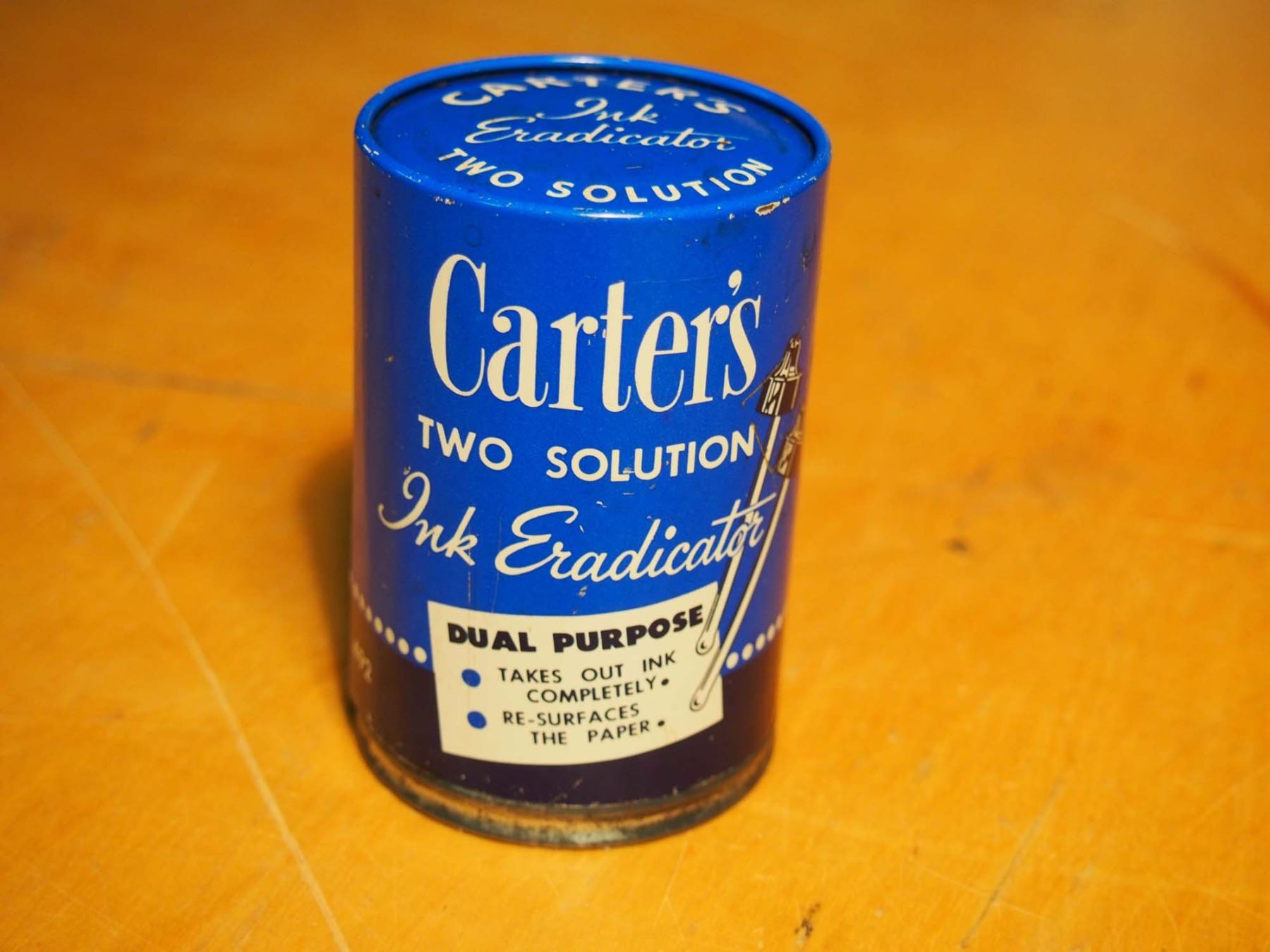 Vintage Carter's Ink Eradicator (Two Solution)