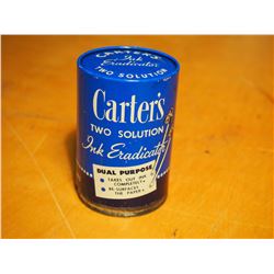 Vintage Carter's Ink Eradicator (Two Solution)