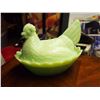 Image 1 : Large Jadeite Green Hen On Nest