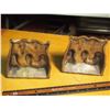 Image 2 : Pair Of Metal Monkey Bookends (Speak / See / Hear No Evil)