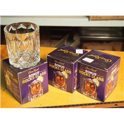 Crown Royal Rocks Glasses (3)
