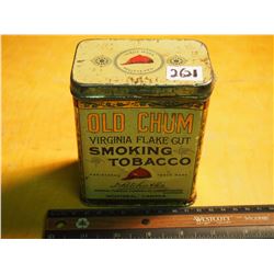 Vintage Old Chum Tobacco Tin