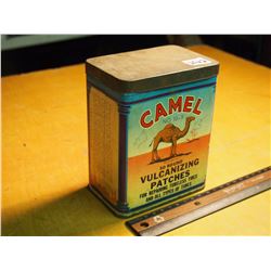 Vintage Camel Vulcanizing Patch Tin