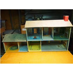 Vintage Doll House & Contents