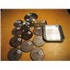Image 1 : Lot Of Various Metal Coasters (Intricate Designs) (13)