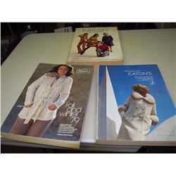 Sears & Eaton's Catalogues (3) (1966, 1972, 1979)