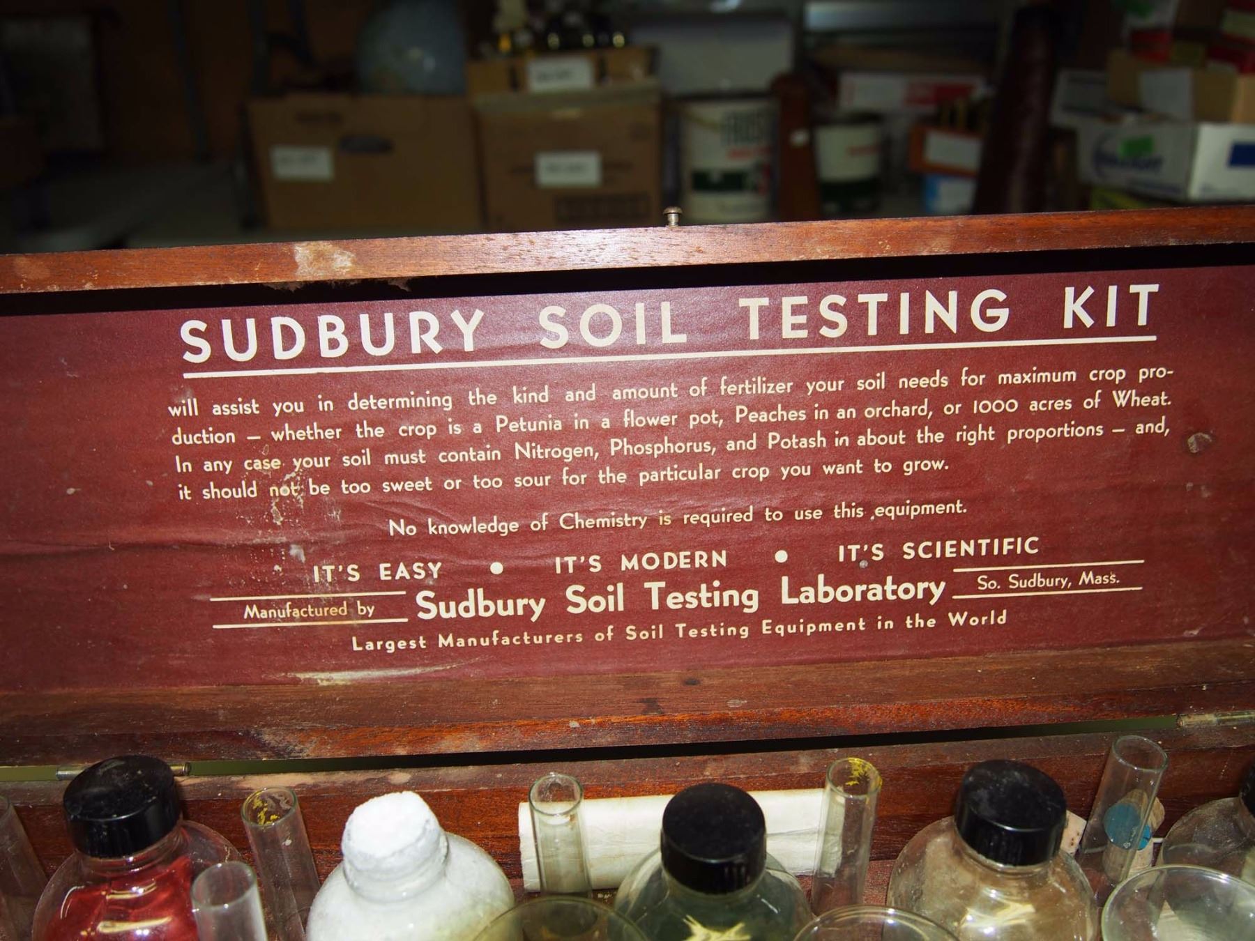 Sudbury Soil Test Kit Bodnarus Auctioneering