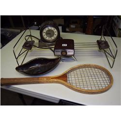 TV Antennae, Clock, Racket, Beaugeware Canada