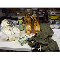 Roller Blades, Box Crazy Water Crystal, Crash Test Dummy, Sleeping Bag Cover