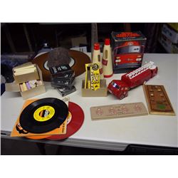 Lot Of Misc. Items (Cards, Chaulk, Kids' Records)