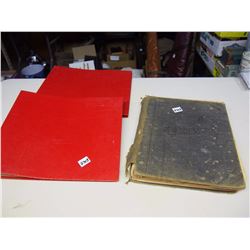 Farmer's Manual (Early 1900's), Record Binders (2)