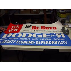 Posters (2) (Dodge, DeSoto)