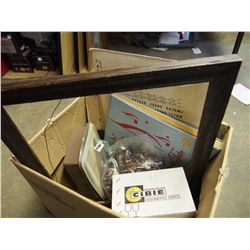 Playboy Sheet Calendar, Head Lamp, Toys, Record Binder, Picture Frame