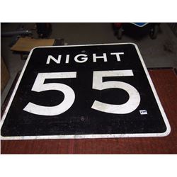 Night 55 Sign