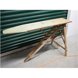 Antique Wood Ironing Board