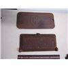 Image 2 : Antique Implement Tool Box Lids (IHC Steel, Frost And Wood Cast Iron)