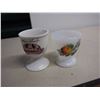 Image 3 : Antique Porcelain Egg Cup Collection