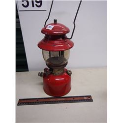Antique Coleman 200 Lantern Red