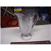 Image 2 : Vintage Cut Glass Clear Pitcher