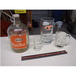Lot of Vintage A & W