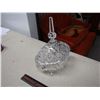 Image 2 : Pinwheel Chrystal Footed Candy Dish