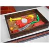 Image 1 : 1940s-50s Children's Doctors Toys W/ Wood Box