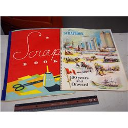 Vintage Scrap Books (2)(Canadian Centennial, Canadian Forces Base)