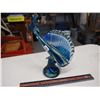 Image 1 : Vintage Blown Glass Blue Sail Fish